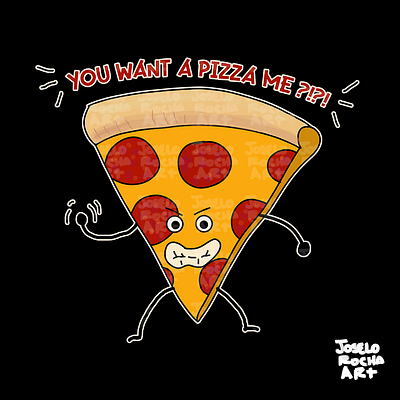 Funny pizza Shirt: You Want a Pizza Me?!?! pepperoni pizza