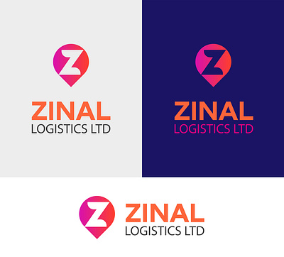 Logistics logo, logo design, transportation logo, logo, z logo branding graphic design z logo