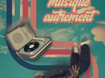 Poster "Feels" app branding design graphic design illustration logo typography ui ux vector