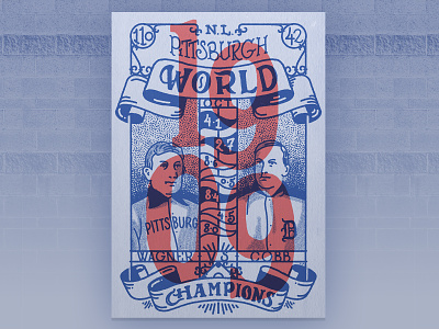 1909 Pirates World Series 1909 baseball honus wagner mlb pirates pittsburgh ty cobb world series