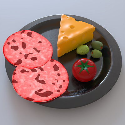 Cheese! and friends 3d animation cinema4d design modeling motion graphics simulation