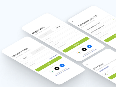 Zumurud login and registration Screen branding design illustration logo ui uidesigner uiuxdesign userexperience userinterface uxcareer uxcommunity uxeducation uxresearch uxstrategy uxtesting uxtools uxui vector