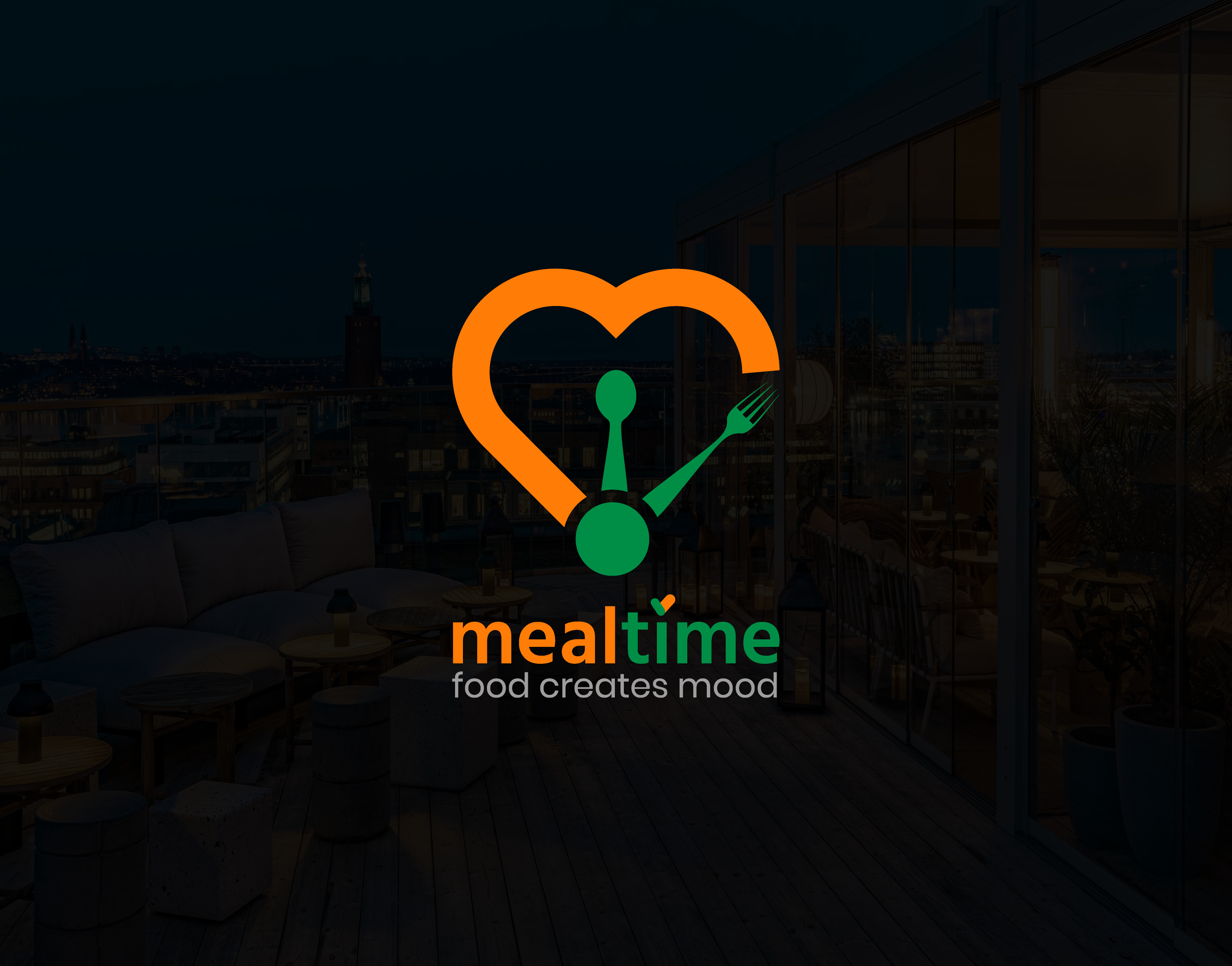 Meal Time_Logo Branding attractive logo brand identity brand logo branding branding design business logo company logo creative logo design food logo graphic design logo mealtime restaurant logo
