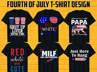 Fourth of July T-Shirt Design mens fourth of july shirts