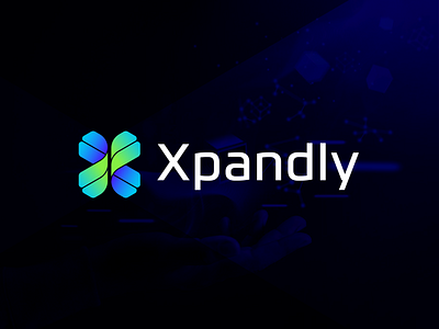 Xpandly - Letter X Crypto Currency | NFT | Fintech Logo branding crypto currency design digital currency l fintech logo logo design meta metaverse modern logo payment logo transaction logo