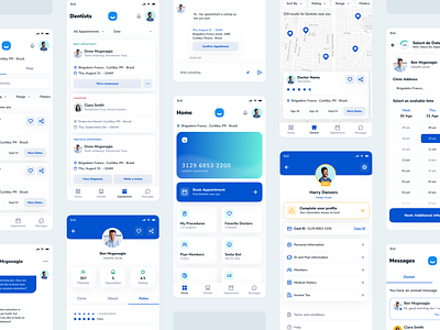 Dentist App app dentist design digital interface ui user interface