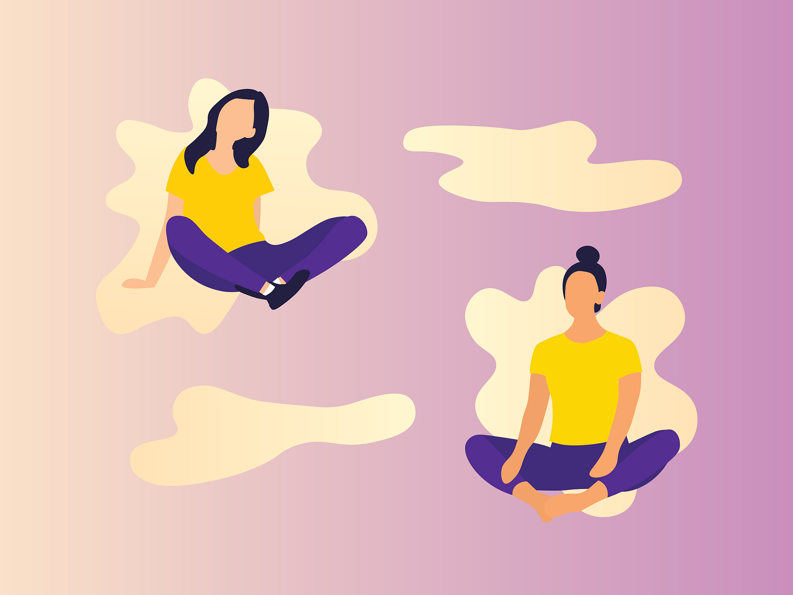 Criss Cross Applesauce by Lia (Meejin) Choi on Dribbble