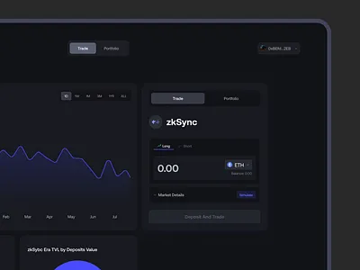 Swap Feature Trade Invetsment Modal app design app ui blockchain chart crypto defi design finance graph illustration investment swap trade ui web design