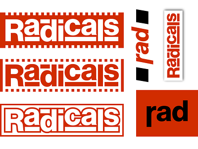 Radicals type concept ambicase brutalist five guys grotesk helvetica neue haas grotesk rad radical red typography
