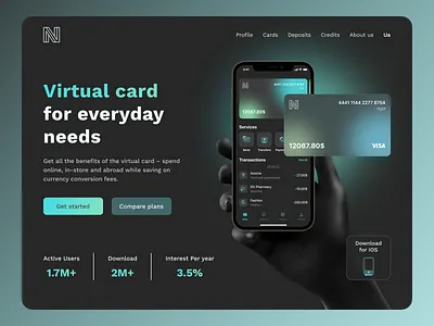Mobile Banking App Concept app banking design ui