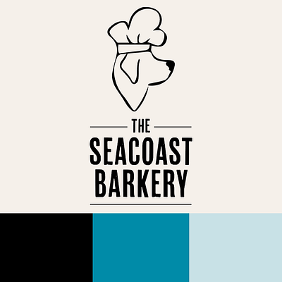 The Seacoast Barkery brand identity branding design graphic design logo
