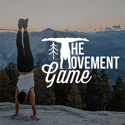 The Movement Game brand brand identity branding businesscards fitness fun graphic design identity logo logo design logodesigner mark mobility outdoor logo playful the movement game workout