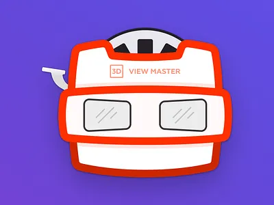 3D View Master design illustration illustrator photoshop toy view master