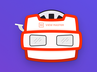 3D View Master design illustration illustrator photoshop toy view master