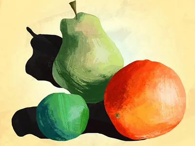 Fruit Study design graphic design illustration