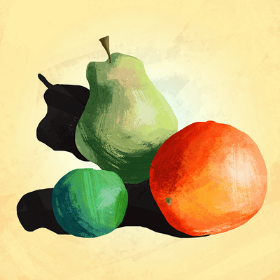 Fruit Study design graphic design illustration