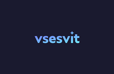 Vsesvit - logo for IT consulting company branding design graphic design logo logo design ui vector