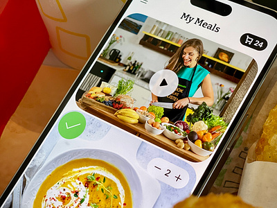 Meal-Planning (Food) App UXUI Testing ai app cook cooking cousine diet dieting food ios iphone meal meal planning mobile recipe