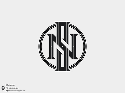 NS Monogram Logo Design apparel badge branding design graphic design illustration logo logo designer logodesign logomaker logotype monogram monogramlogo retro typography vector