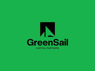 Green Sail Capital Partners brandidentity branding business character design elegant graphic design green icon investment logo logodesign minimalist negativespace partners sail symbol vector visualidentity