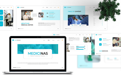 Medicinas - Medical Presentation business clinic creative design doctor health healthcare hospital medical medicine pharmacy powerpoint presentation science surgery typography