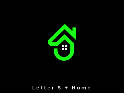 letter S Real Estate Logo construction logo creative home icon identity ldalamgir lettering logo logo design minimal modern logo professional real estate real estate logo s home s icon s real estate s retail symbol