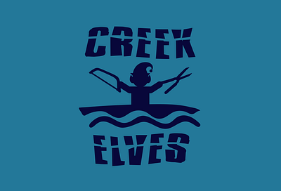 Creek Elves T-Shirt Design adobe illustrator branding design freelance graphic design logo print design t shirt t shirt design typography vector