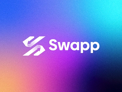 Swapp - Letter S + Arrow Logo Design. a b c d e f g h i j k l m n arrow arrow head branding creative logo design direction forward icon illustration letter s logo logotype modern logo money o p q r s t u v w x y z swipe symbol transection transfer