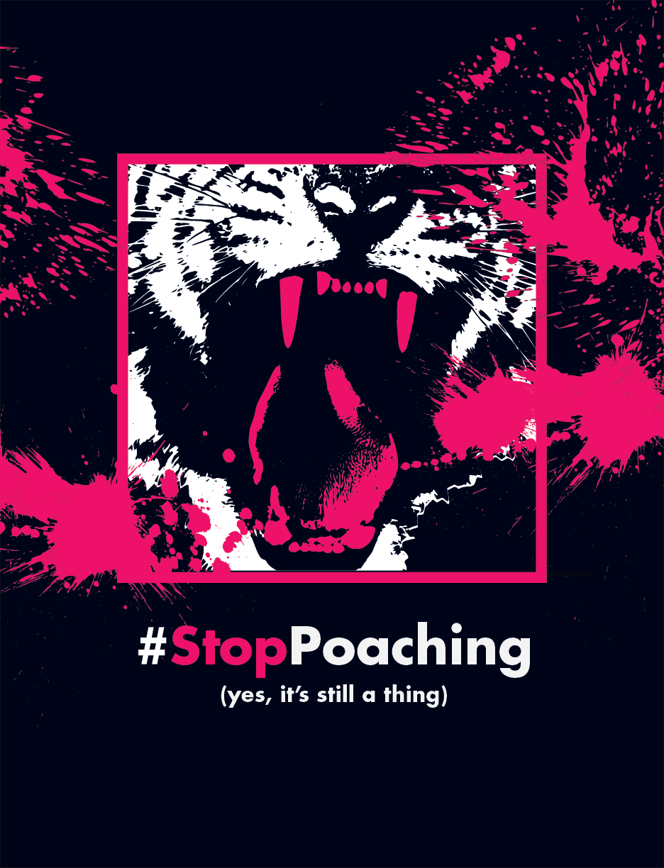 Poaching Awareness Posters by monalikelisadesigns on Dribbble