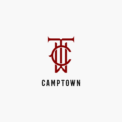 Monogram Vintage Logo TCW animation branding design graphic design illustration logo typography ui ux vector