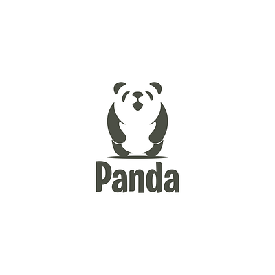 Panda Logo branding design graphic design icon illustration logo logo design logotype vector