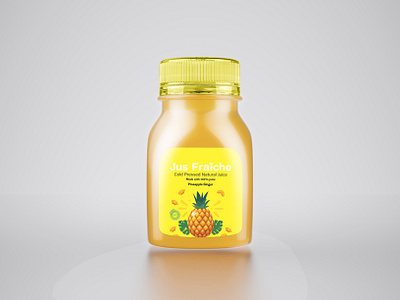 pineapple juice label