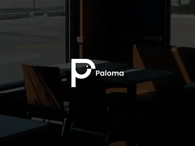 Restaurant Logo Design - Paloma appicon birdlogo creativelogo dovebirdlogo letterlogo logo logoart logobrand logodesign logogrid logoinspiration logomaker logomark logonew logopassion logoprocess logosai professionallogo restaurantlogo symbol