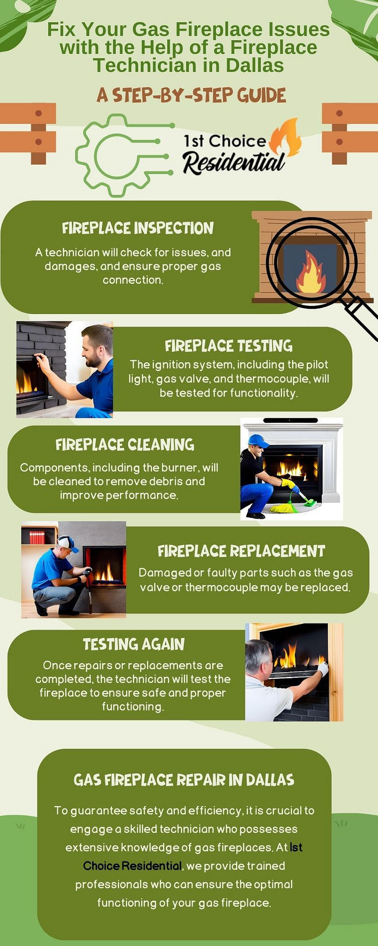 Fix Your Gas Fireplace Issues in Dallas A StepbyStep Guide by 1st