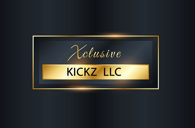 Xclusive Kickz Logo Outputs - USA graphic design logo