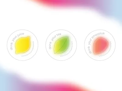 Drink Your Juice Logo Designs adobe illustrator branding graphic design illustration logo logo design typography