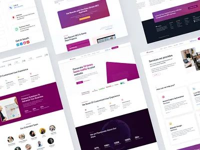 BTMarketing.ca Marketing Agency | Janak Shrestha - UI Designer btmarketing canada design canada trending design janak janak shrestha landing page logo seo agency ui design website