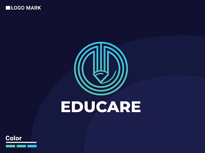 Educational logo design brand identity