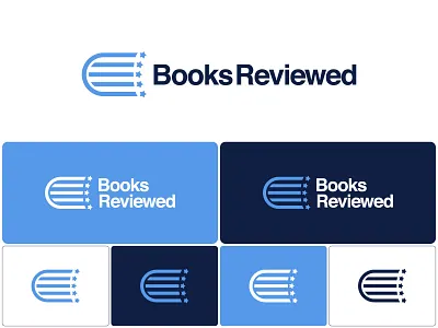 Book logo mark app book logo book platform books logo brand branding education library minimal logo modern logo platform reading review review logo review website simple logo star timeless logo ui web