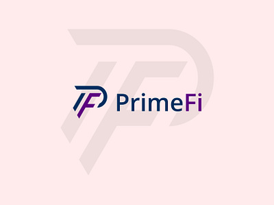 PrimeFi, an elegant accounting and financial logo design accounting logo brand identity financial logo graphic design logo logo design minimal logo modern logo pf logo sleek logo