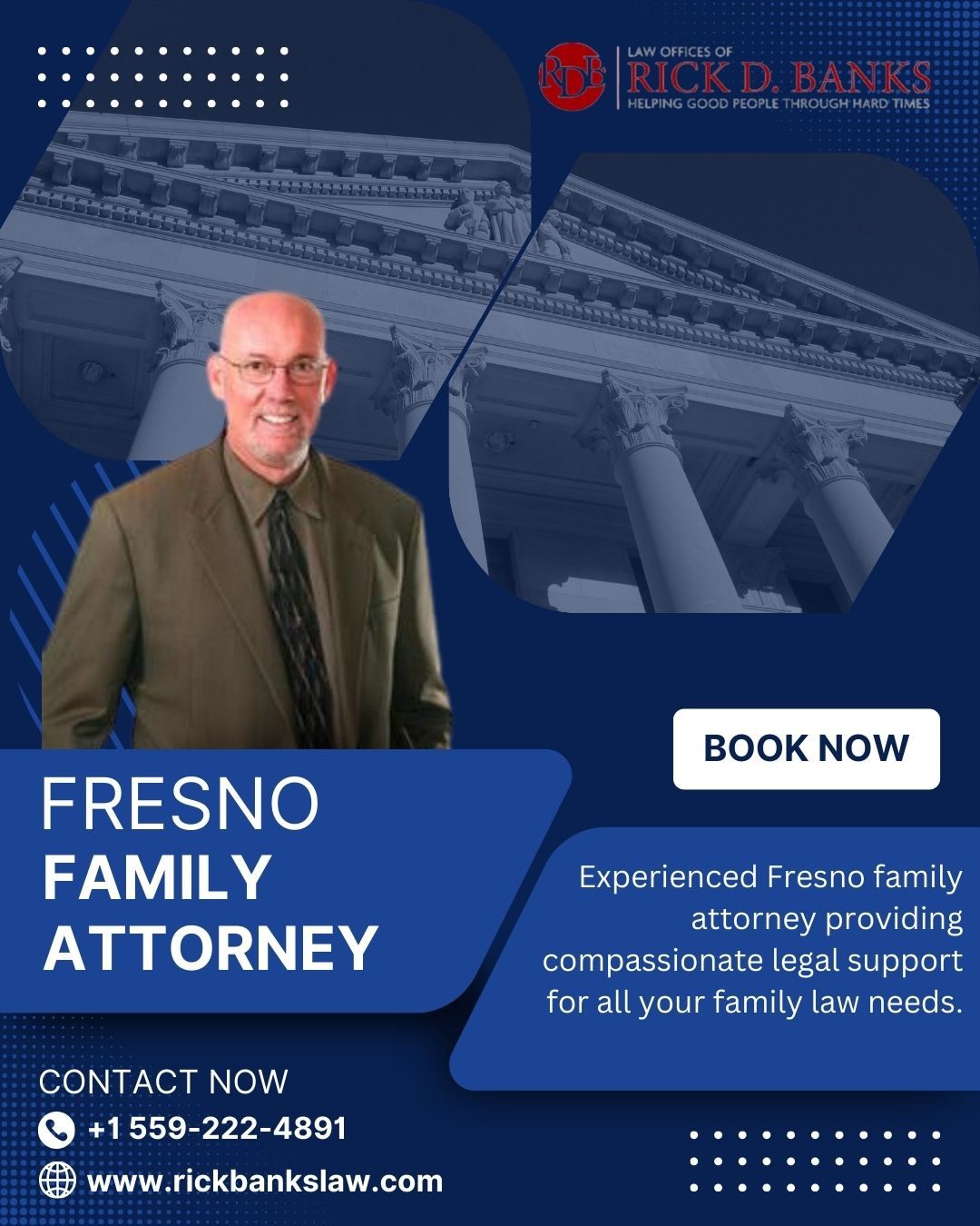 Fresno Family Attorney Rick D. Banks by Rick Banks Law on Dribbble