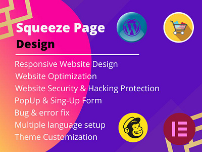 You will get a WordPress landing page using Elementor Pro blogwebsite businesswebsite ecommerce elementorlanding landingpage responsivewebsite salespages squeezepage woocommerce wordpress wordpresslanding wordpresswebsite