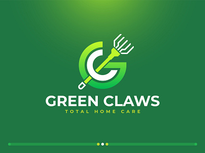 Green Claws branding claw claws gardening graphic design landscaping logo