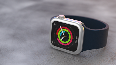 Apple watch render 3drender keyshot product watch