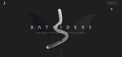 BATRIDERS (Web Presentation) animation motion graphics ui