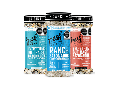 Everything but bagel & ranch seasoning concept design food healthy identity illustration mexican seasoning