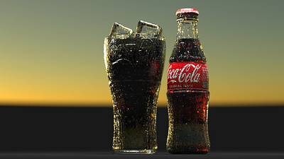 Coca_Cola 3d model 3drender keyshot solidworks