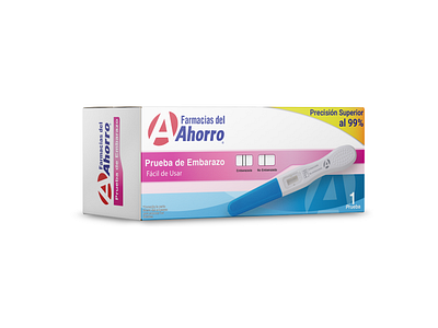 Pregnancy test (horizontal) baby concept health mexican packaging pharmacy pregnancy render
