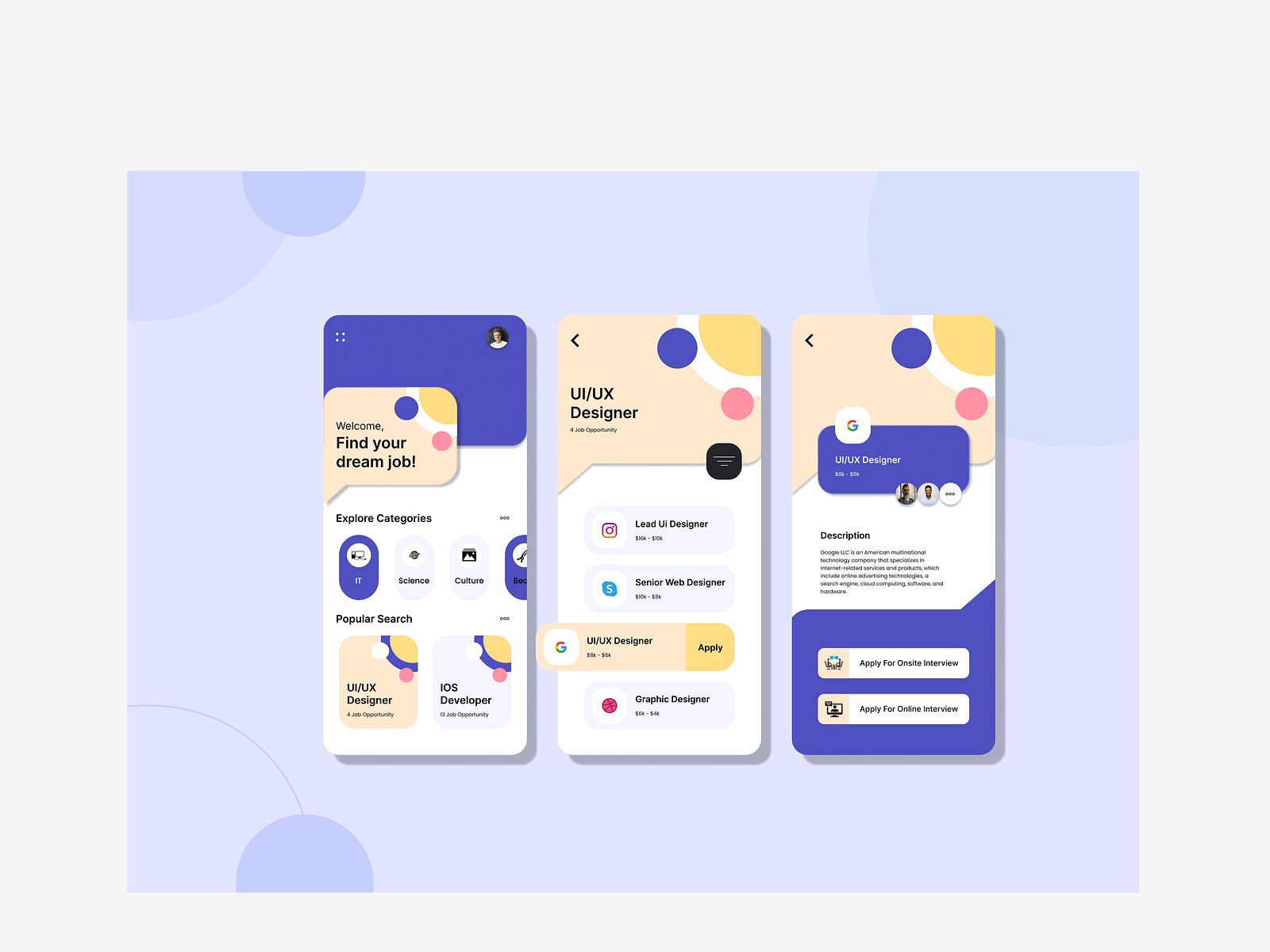 UIUX Design by Mansuri Aakib on Dribbble