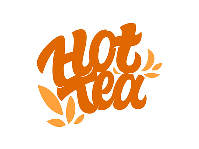 Hot Tea Logo Lettering Animation after effects branding flat fun graphic design lettering lettering logo animation logo logo animation logo design logo reveal logotype motion motion graphics tea